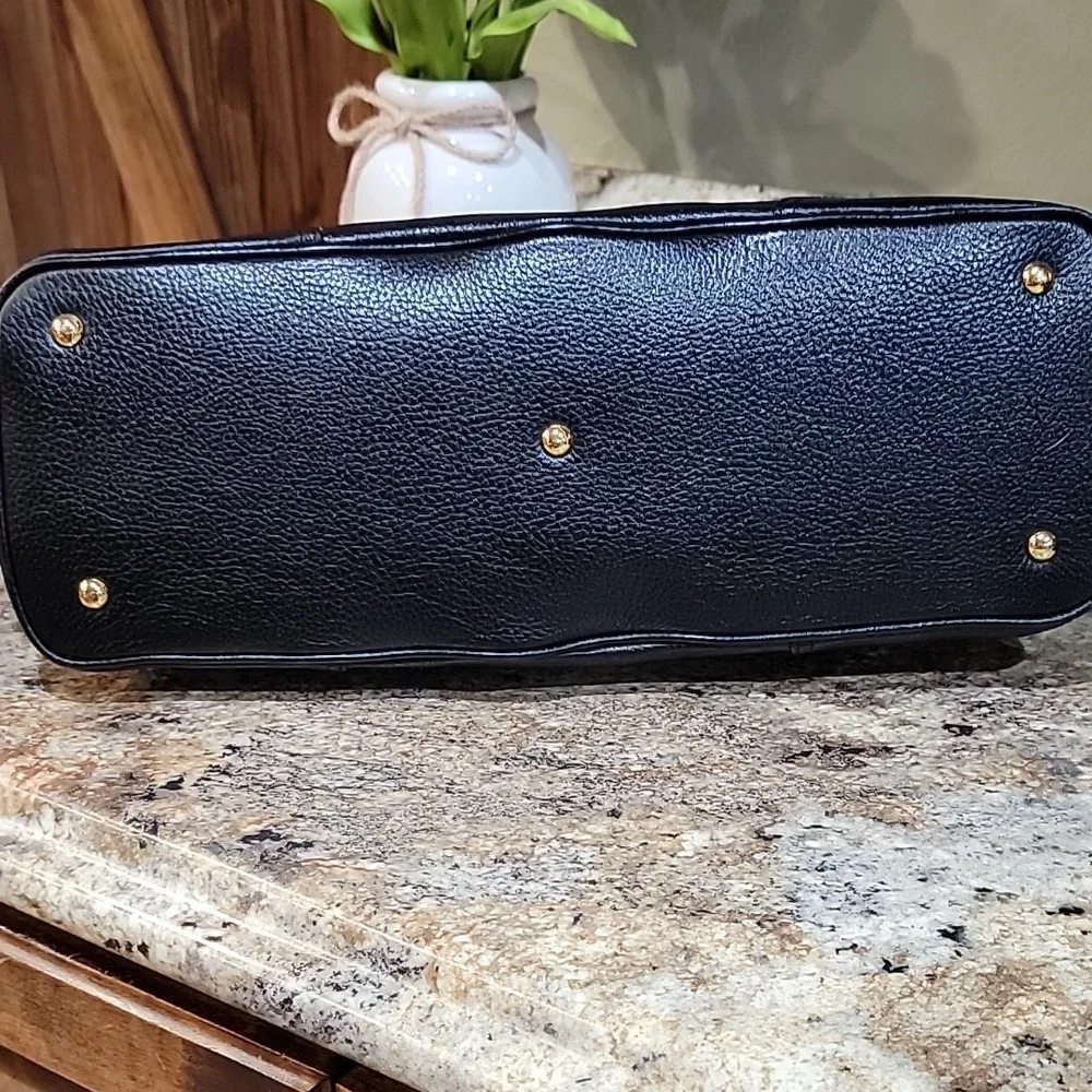 MCM EUC LEATHER HANDBAG TOTE BAG - Picture 6 of 10